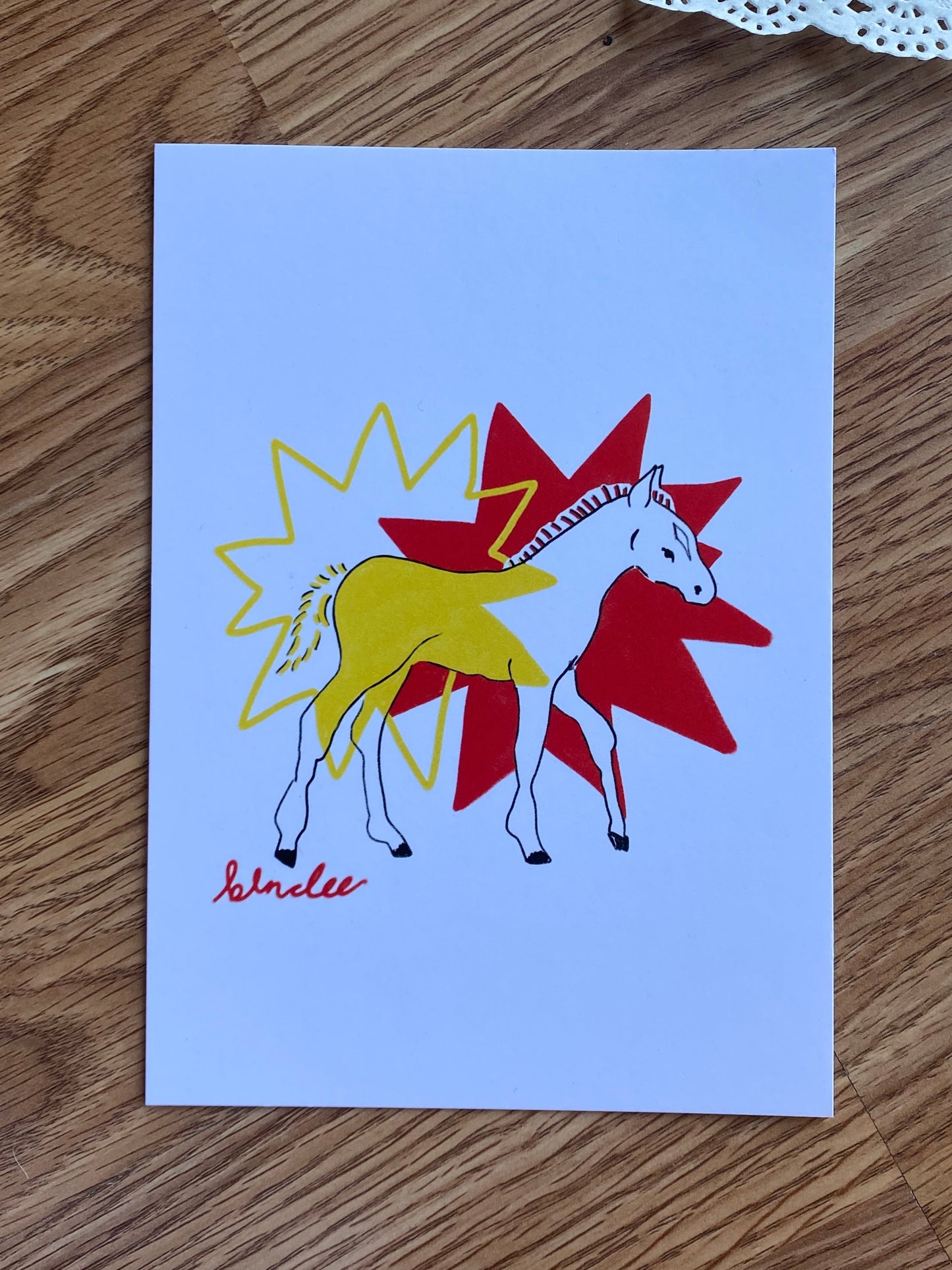 YEAR OF THE HORSE PRINT