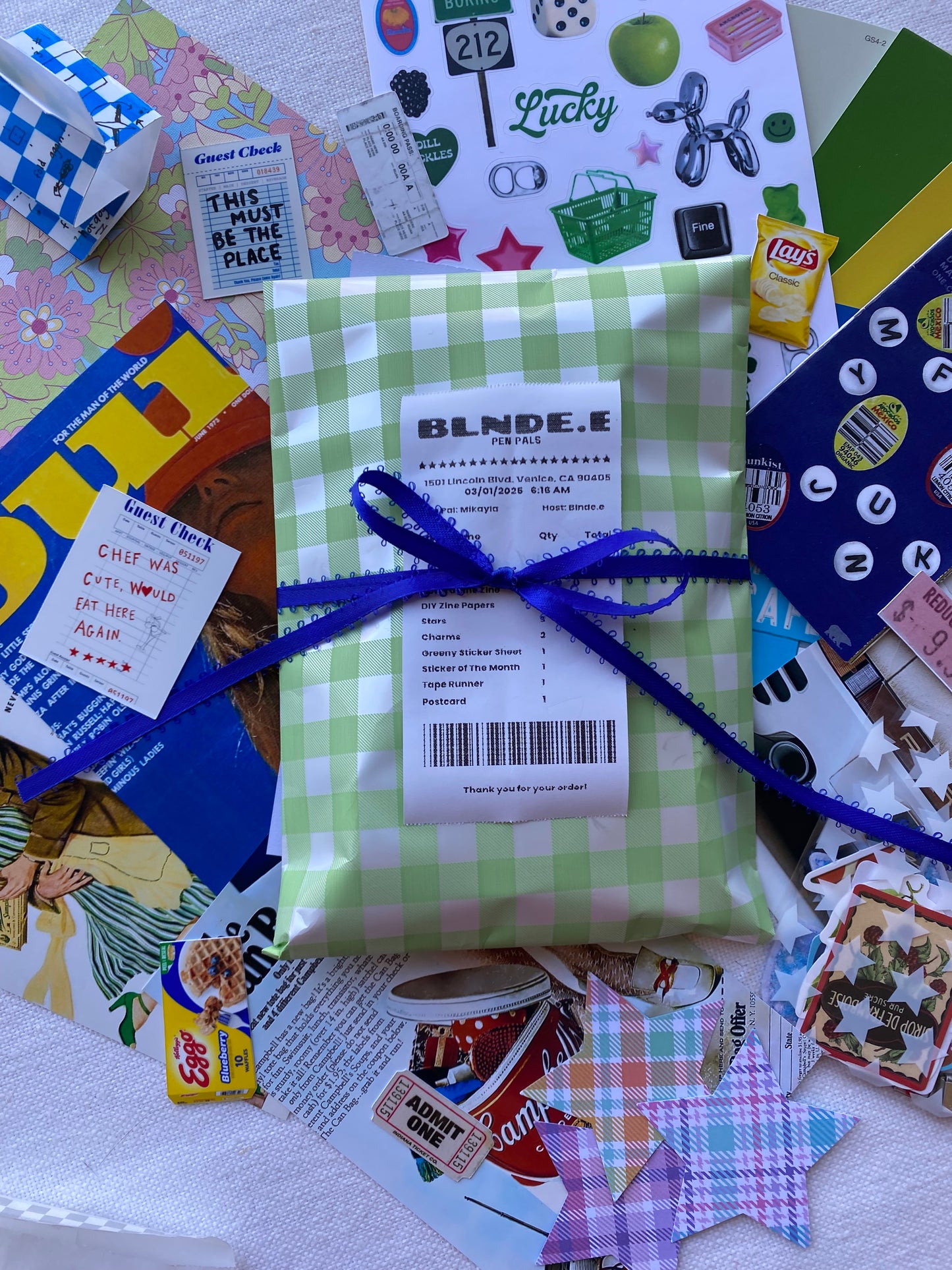 BLNDE.E PEN PAL