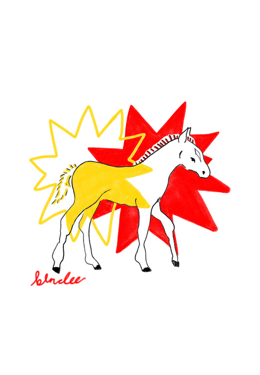YEAR OF THE HORSE PRINT