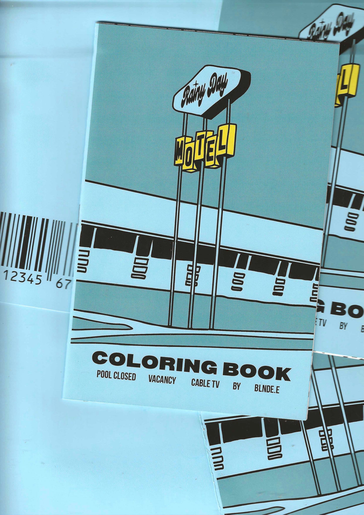 "MOTEL" COLORING BOOK