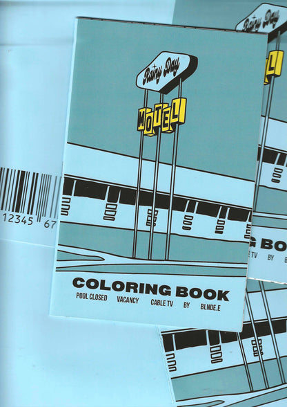 "MOTEL" COLORING BOOK