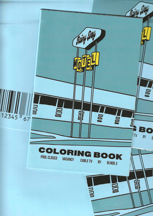 "MOTEL" COLORING BOOK